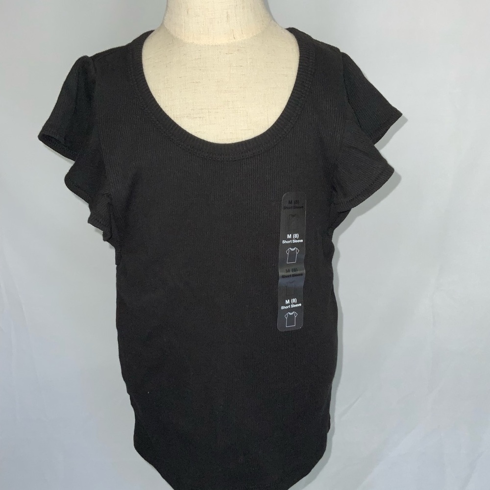 GAP Black Short Sleeve Kids Tee